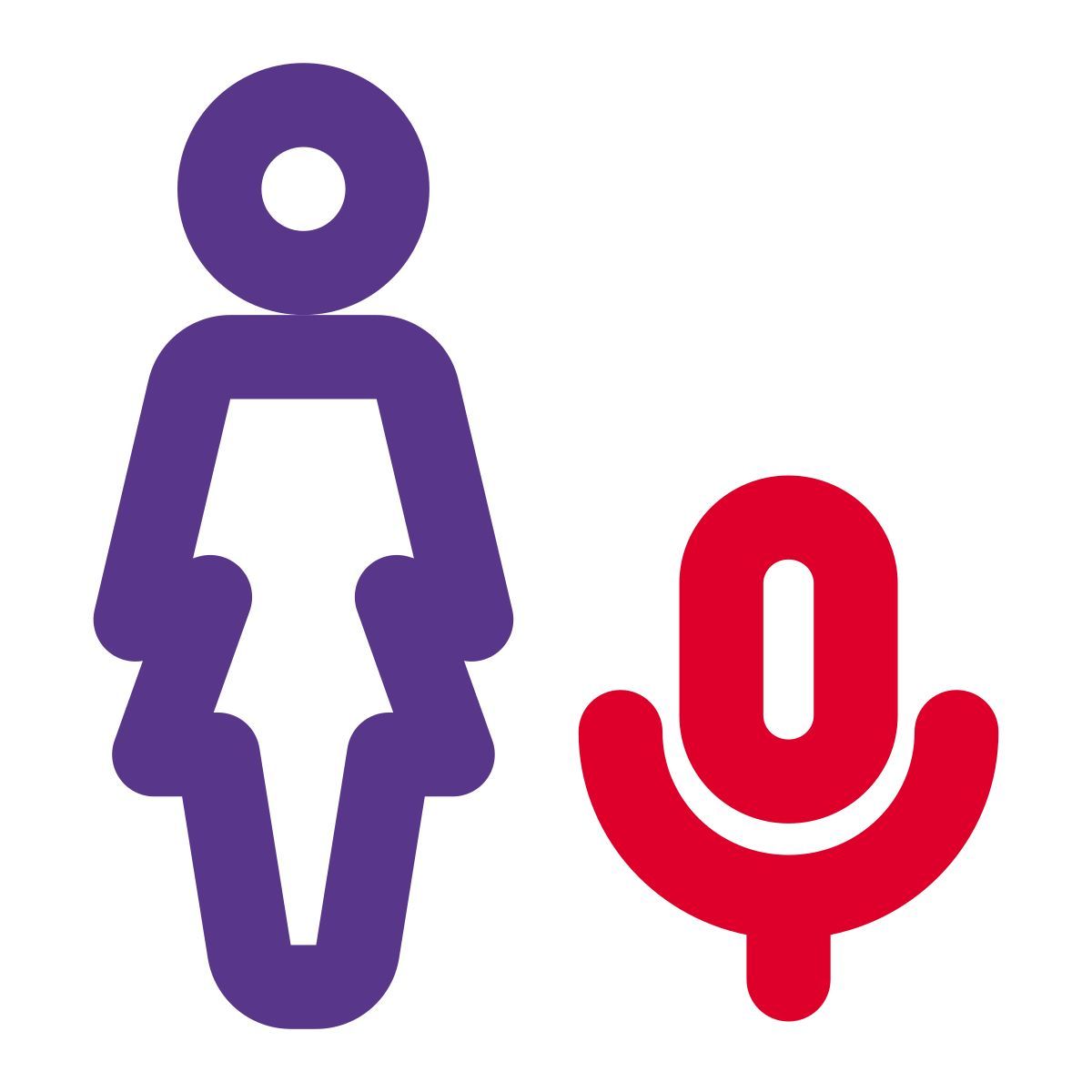 user audio message icon