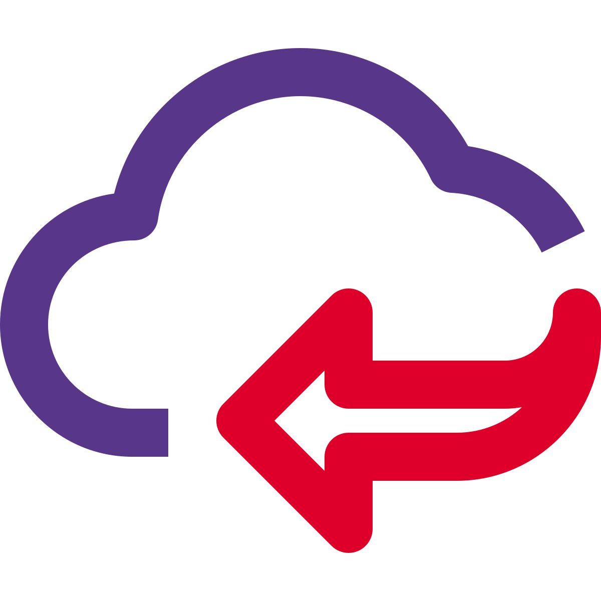 backup cloud server icon