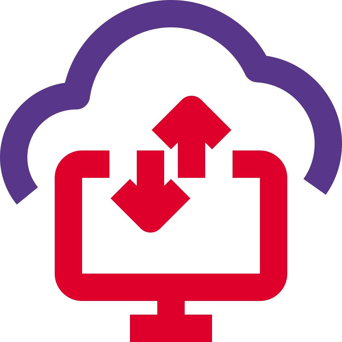 servidor de backup em nuvem icon