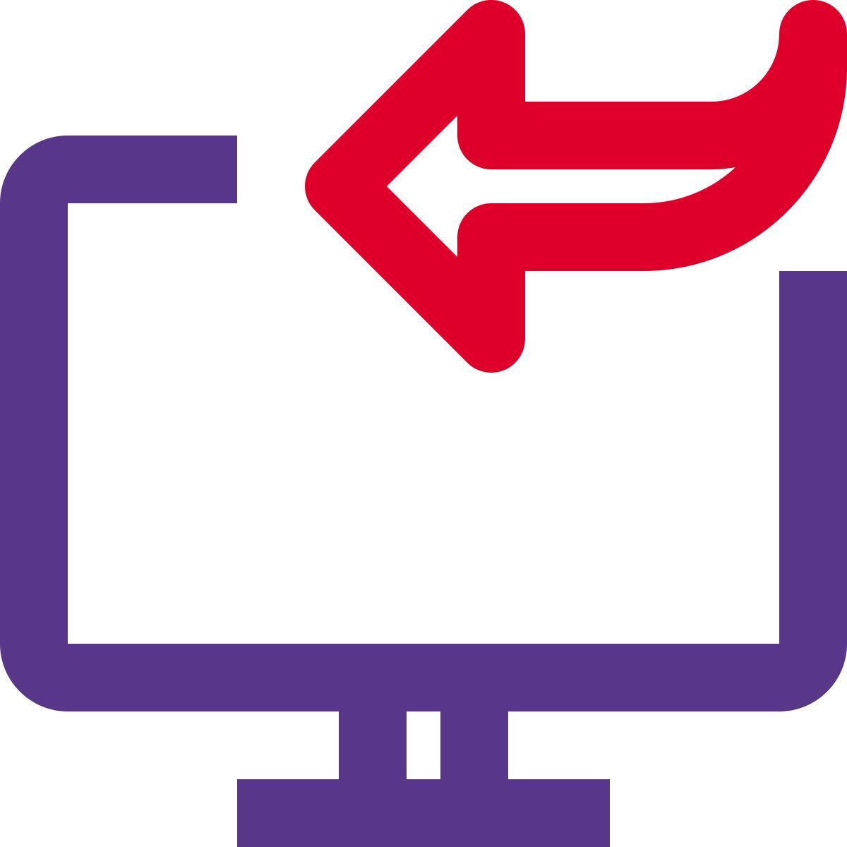 computer backup data icon