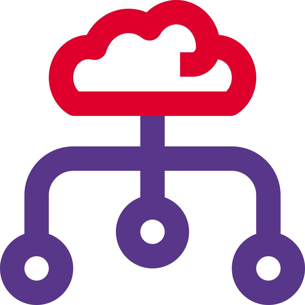 diagramma di flusso del cervello icon