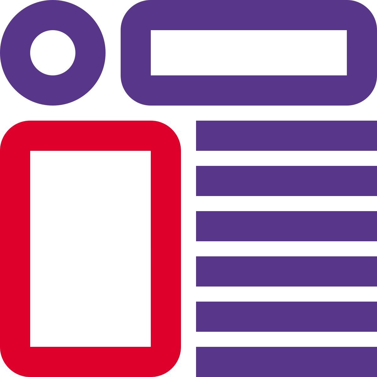 article sections icon