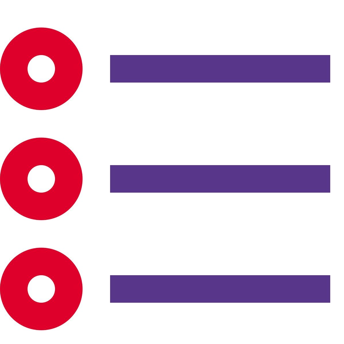 bullet list icon