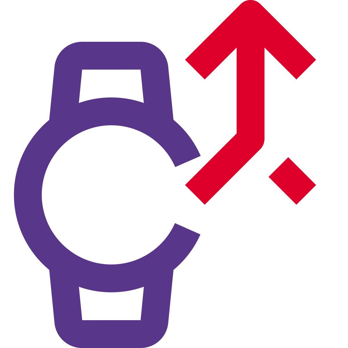 fusion d'appels sur montre connectée icon