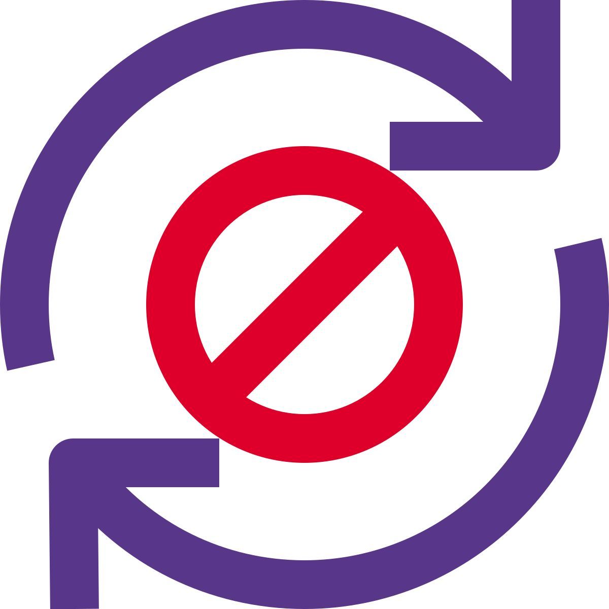 Cancelar sincronização icon