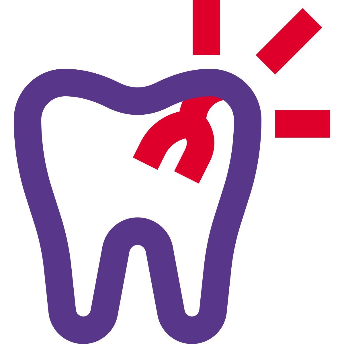 diente agrietado icon