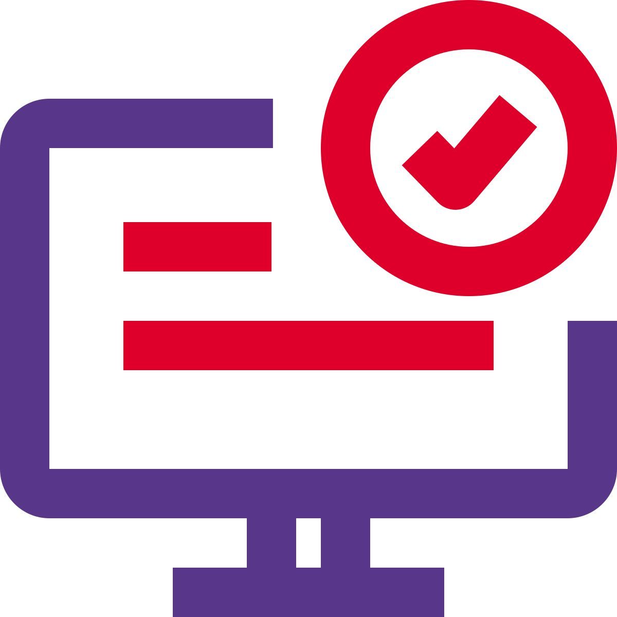 Lista de verificación de la computadora icon