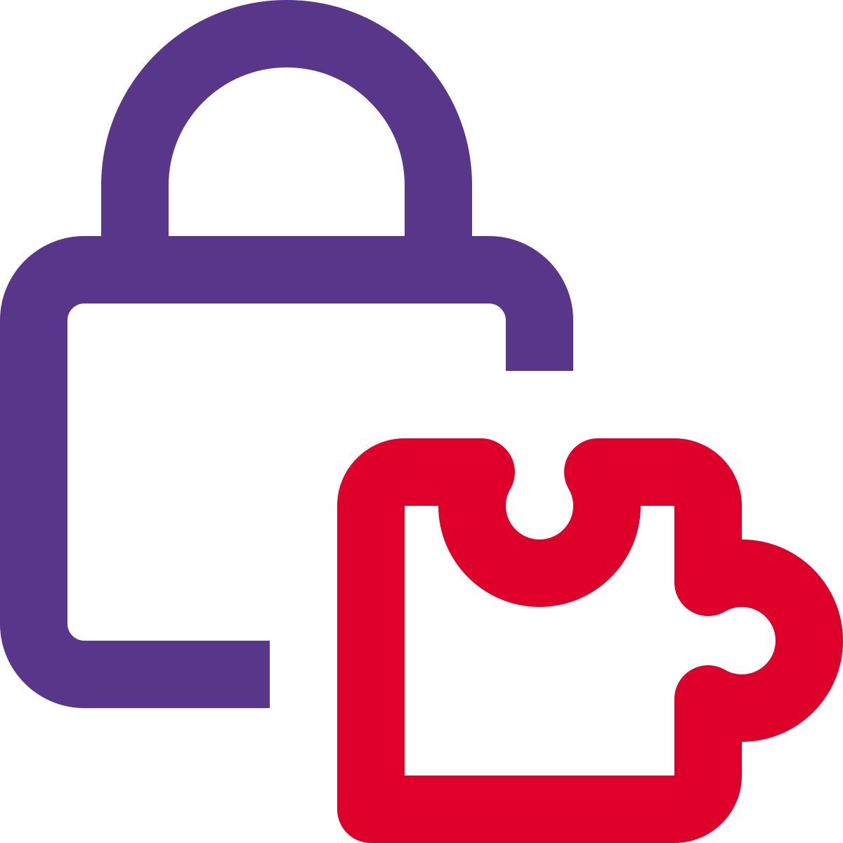 lock extension icon