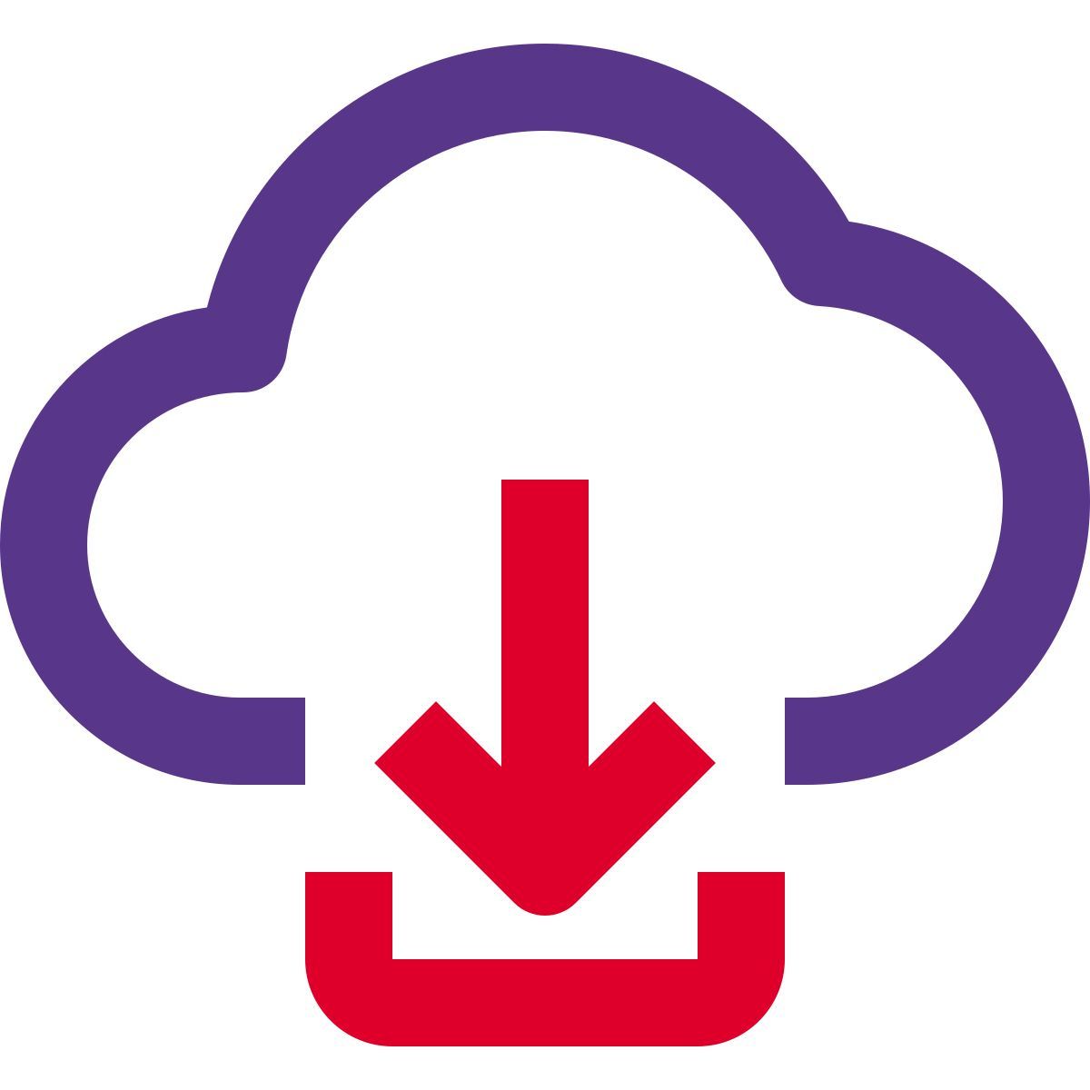 cloud download icon