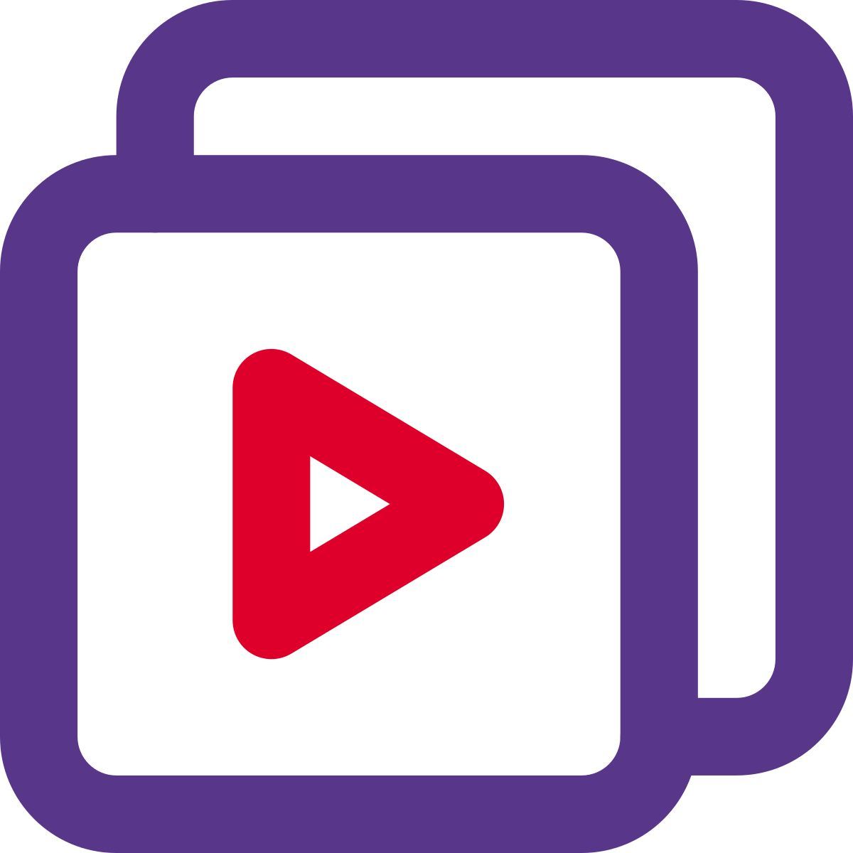 liste de lecture vidéo icon