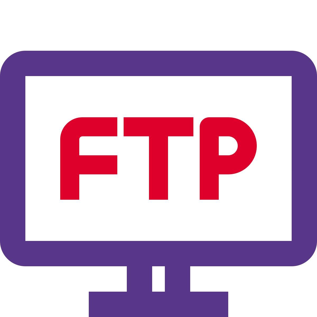 computer ftp icon