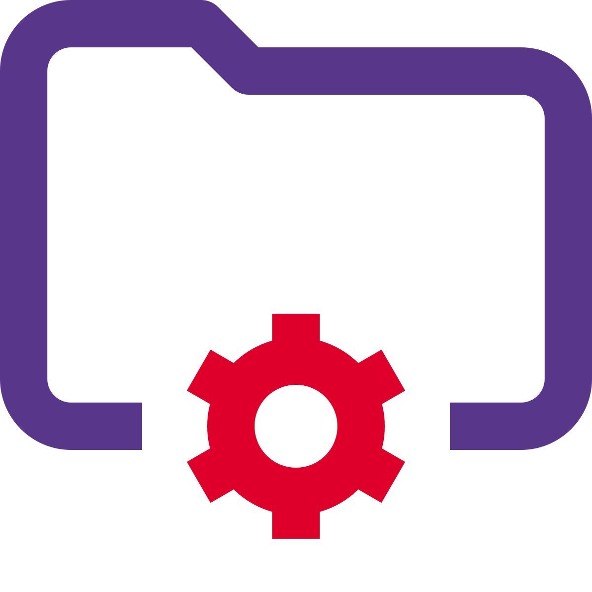 folder settings icon