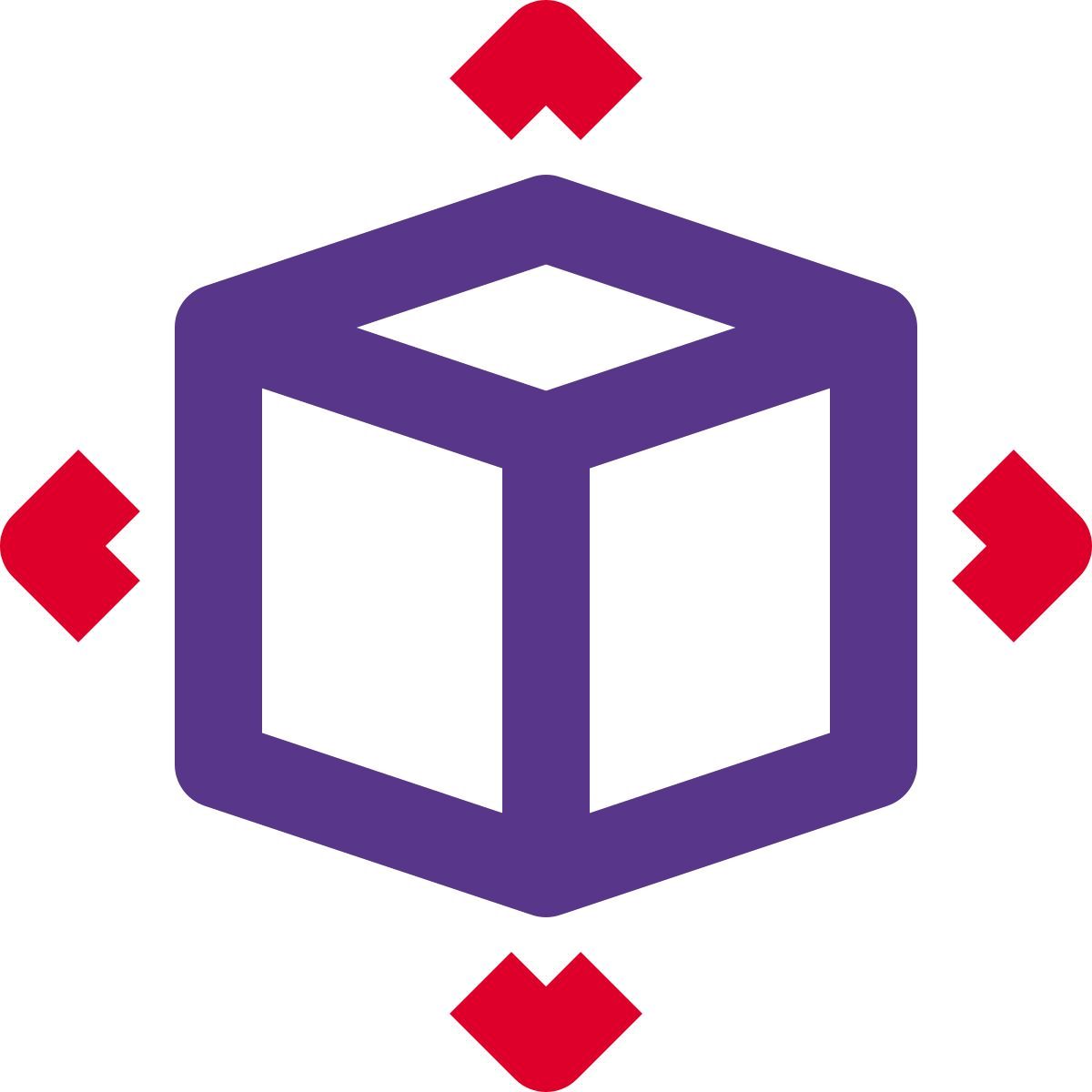 Direzione del modello 3D icon