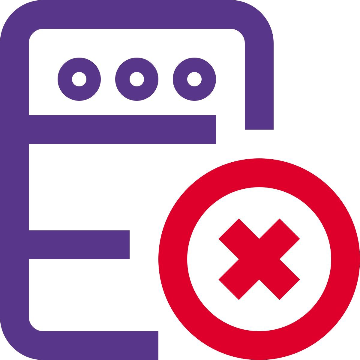 corrupted server icon