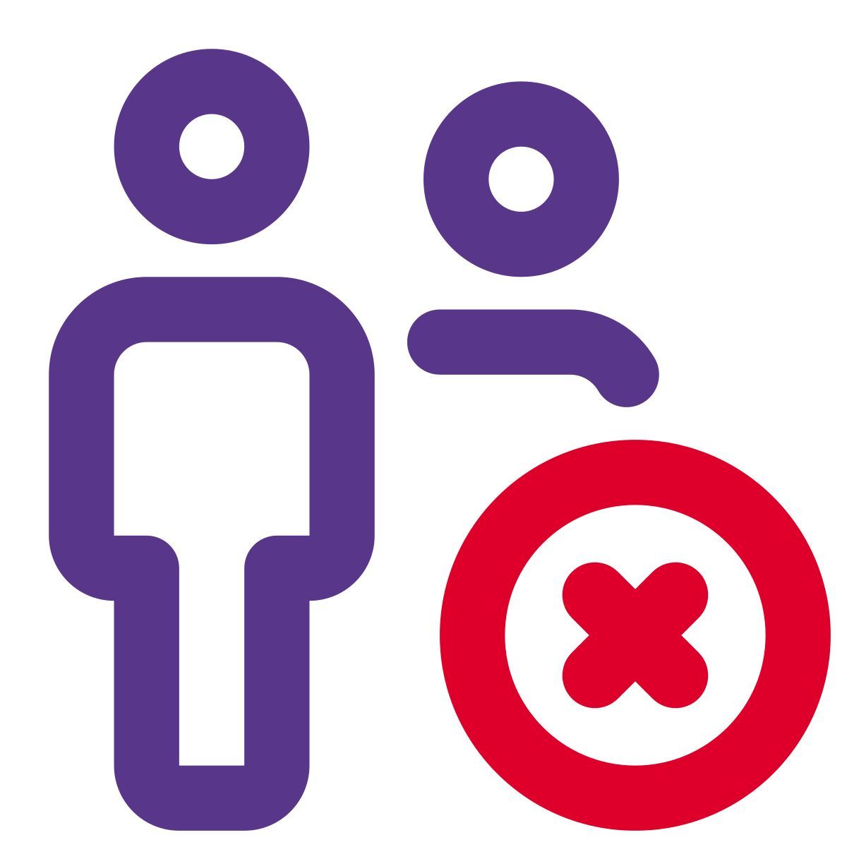 benutzer löschen icon