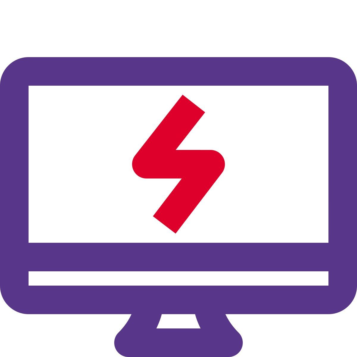 charging computer icon
