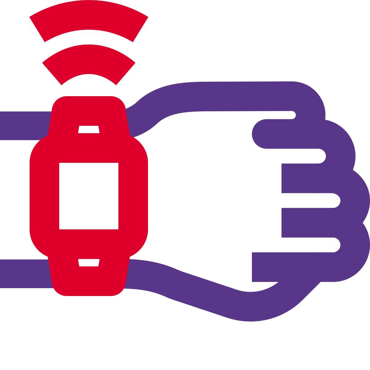 smartwatch haptics icon