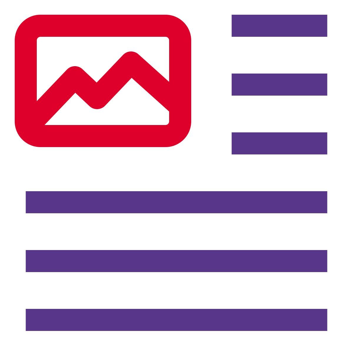 document image attachment setting page layout position interface icon