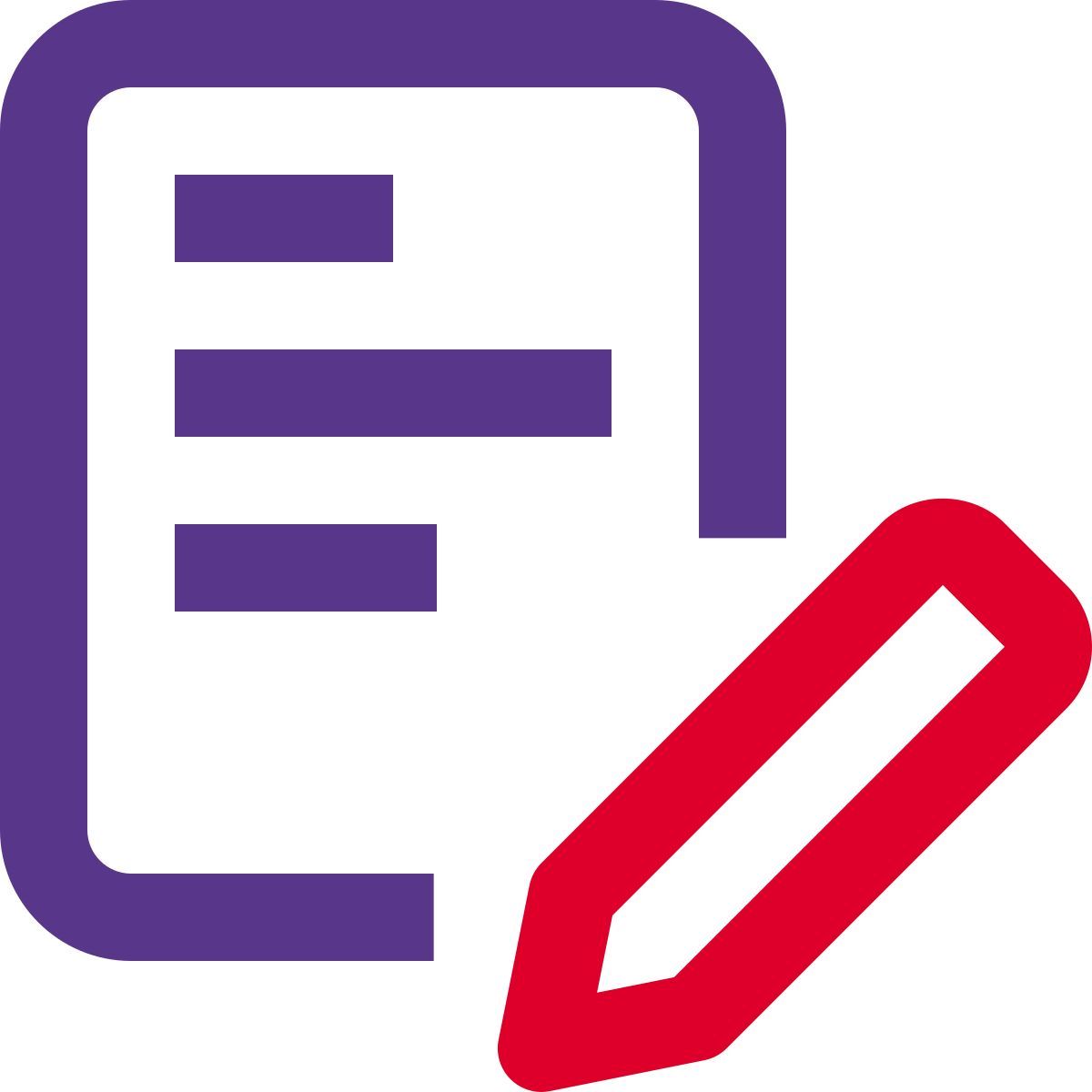 edit document icon