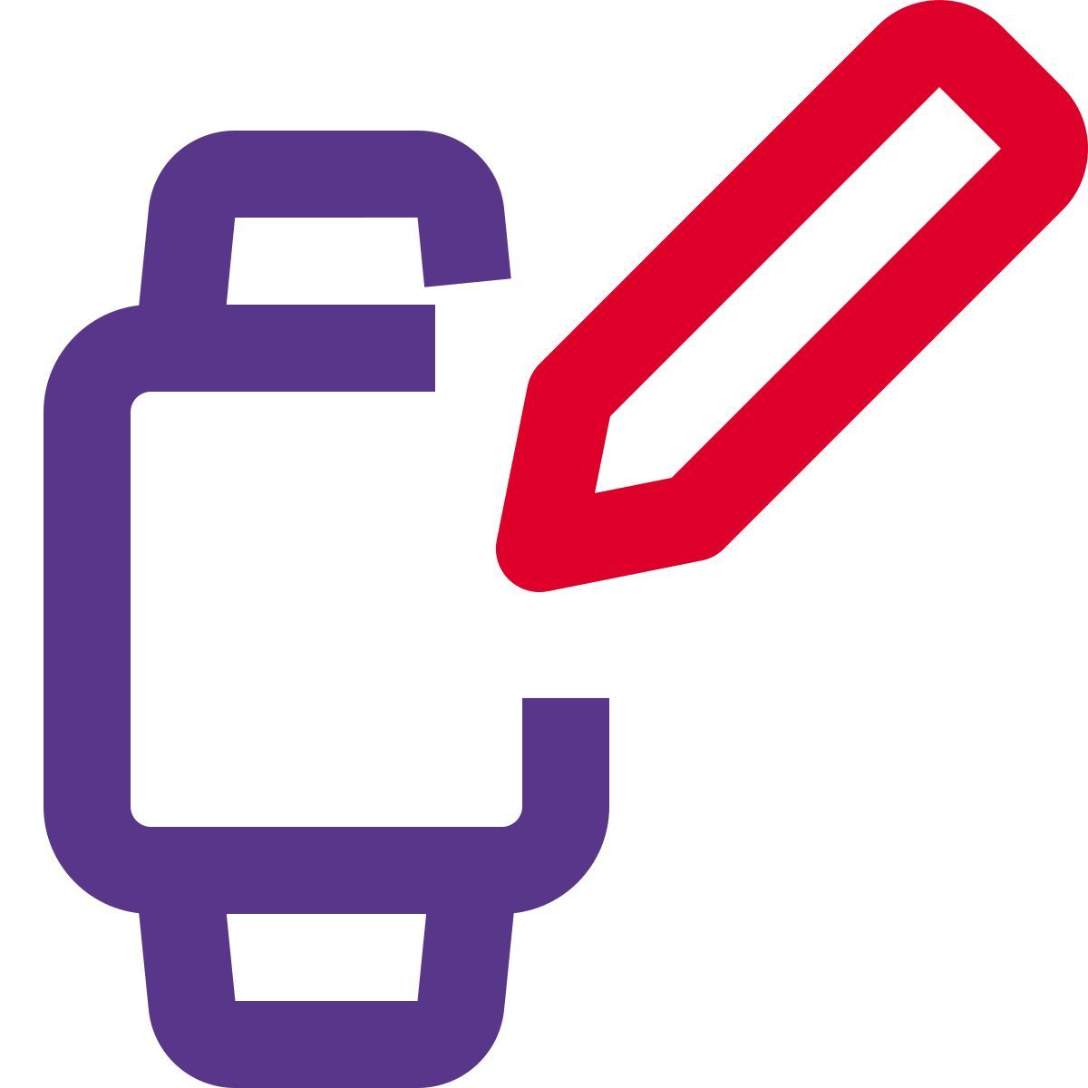 edit smartwatch face icon