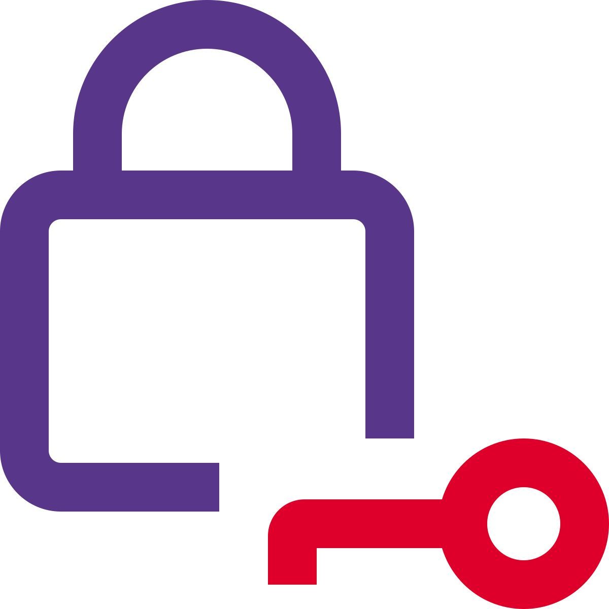 암호화 잠금 icon