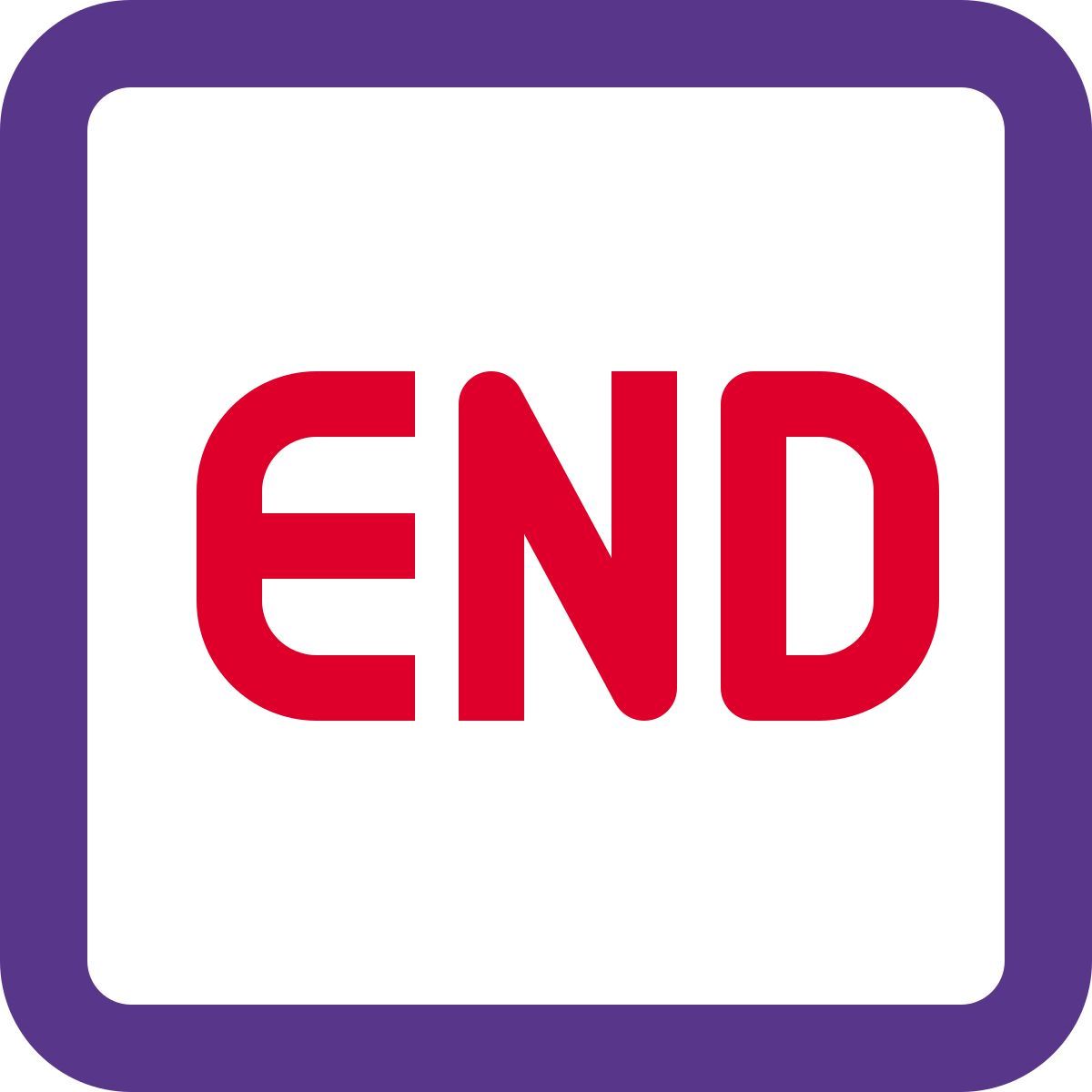 end key icon
