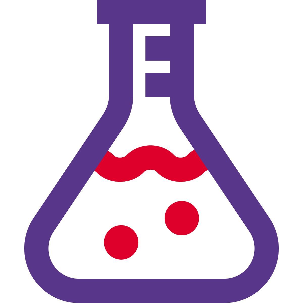 erlenmeyer test flask icon