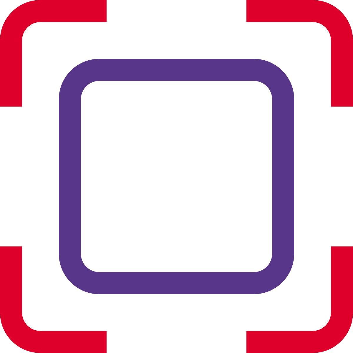 expand screen resolution fit to screen large deep zoom in maximum stretch icon