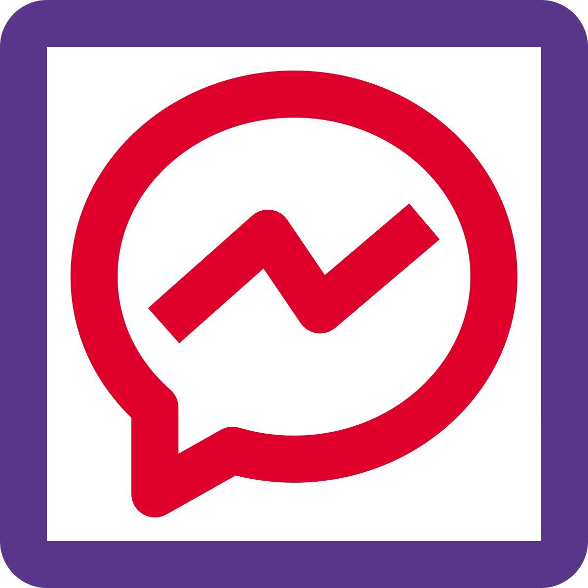 페이스북 메신저 icon