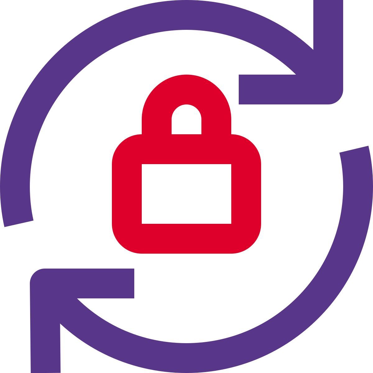 lock sync icon