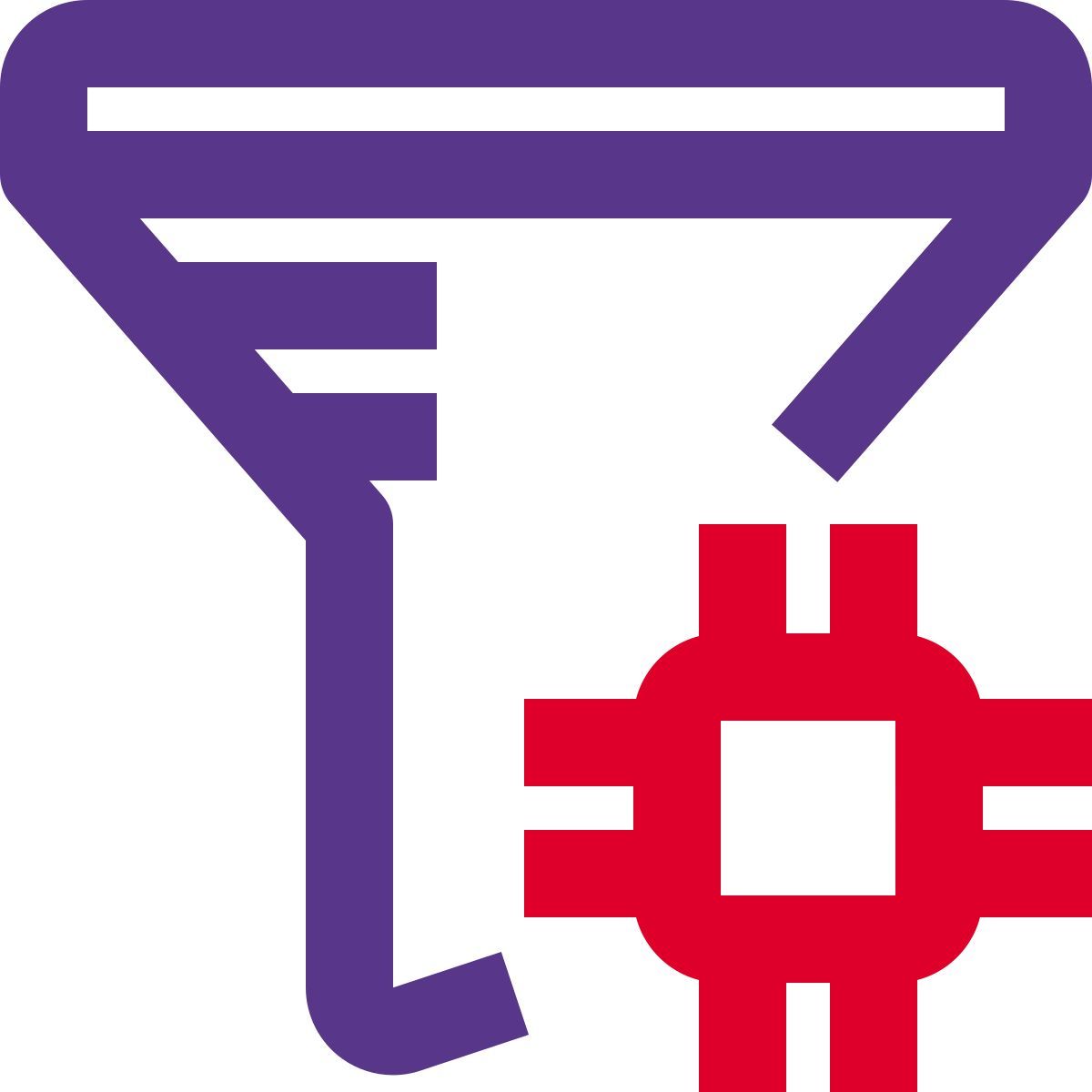 microprocessor filter icon