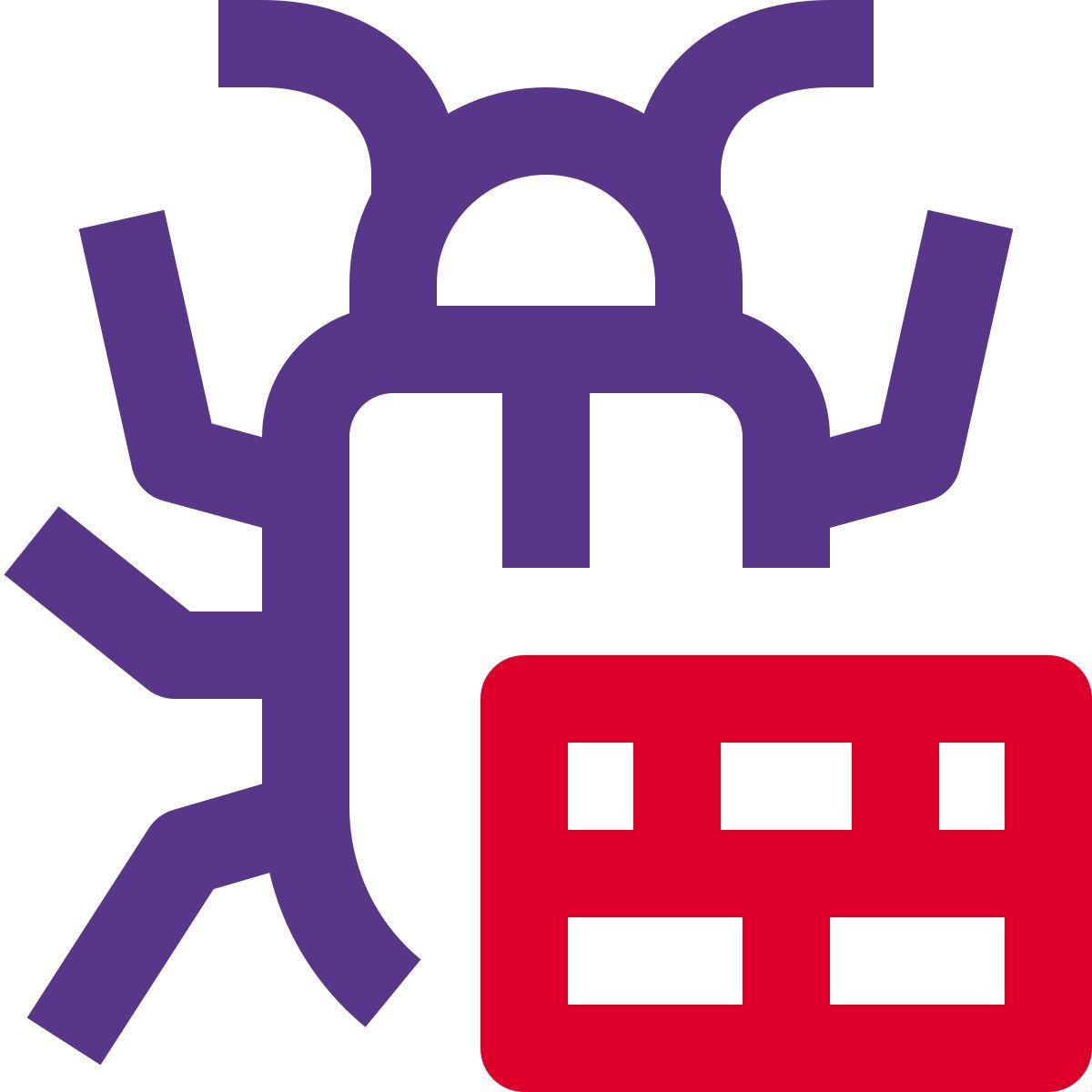 firewall security threat icon