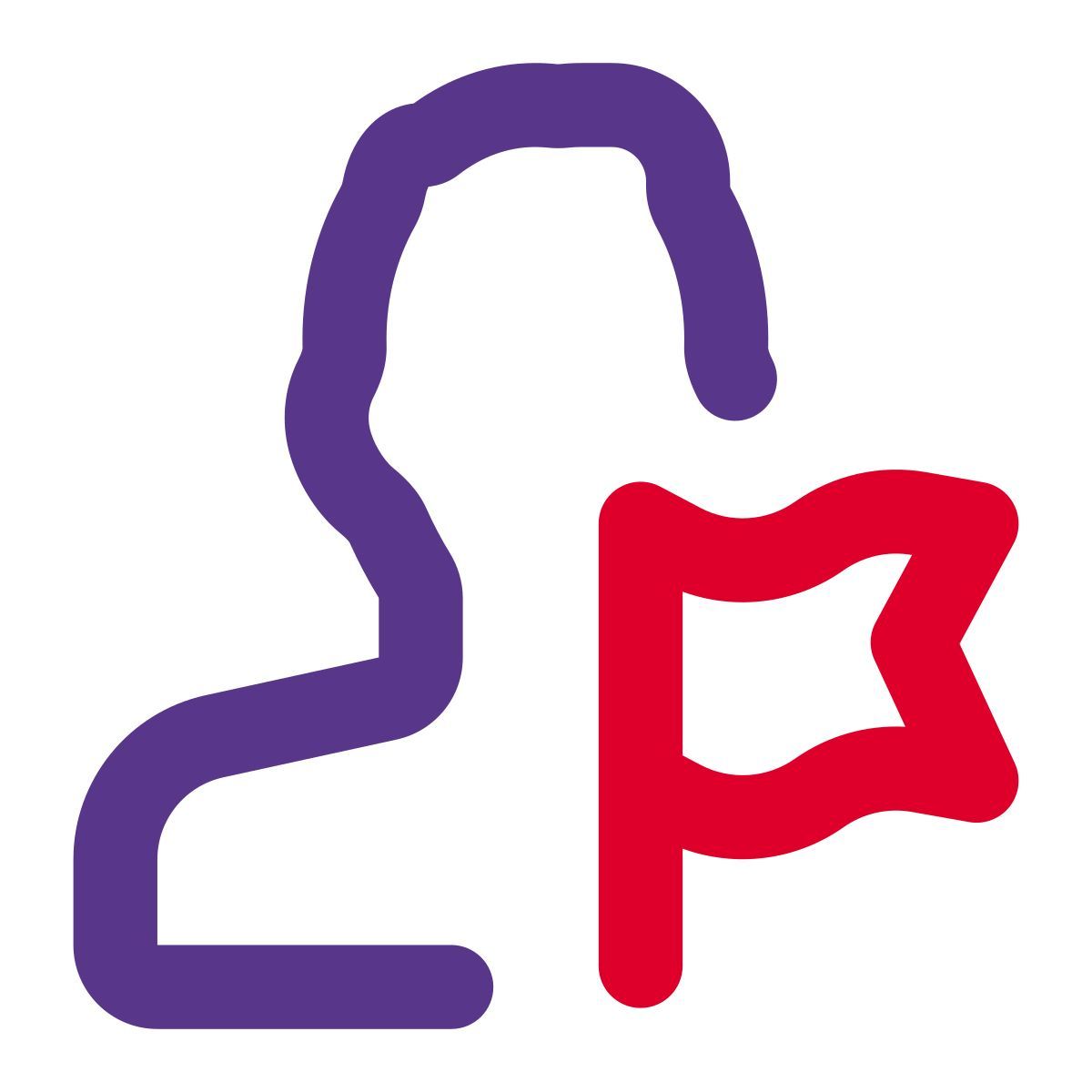 bandera de usuario icon