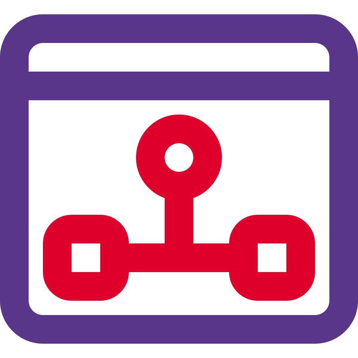 online flowchart icon