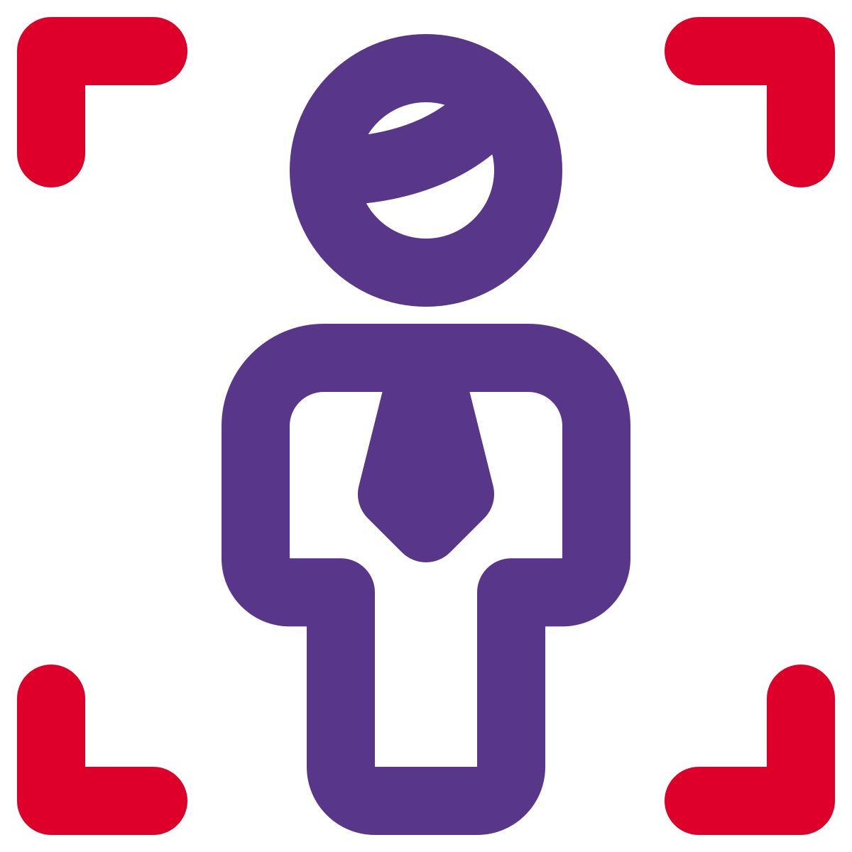 focus function of business handling large enterprises icon