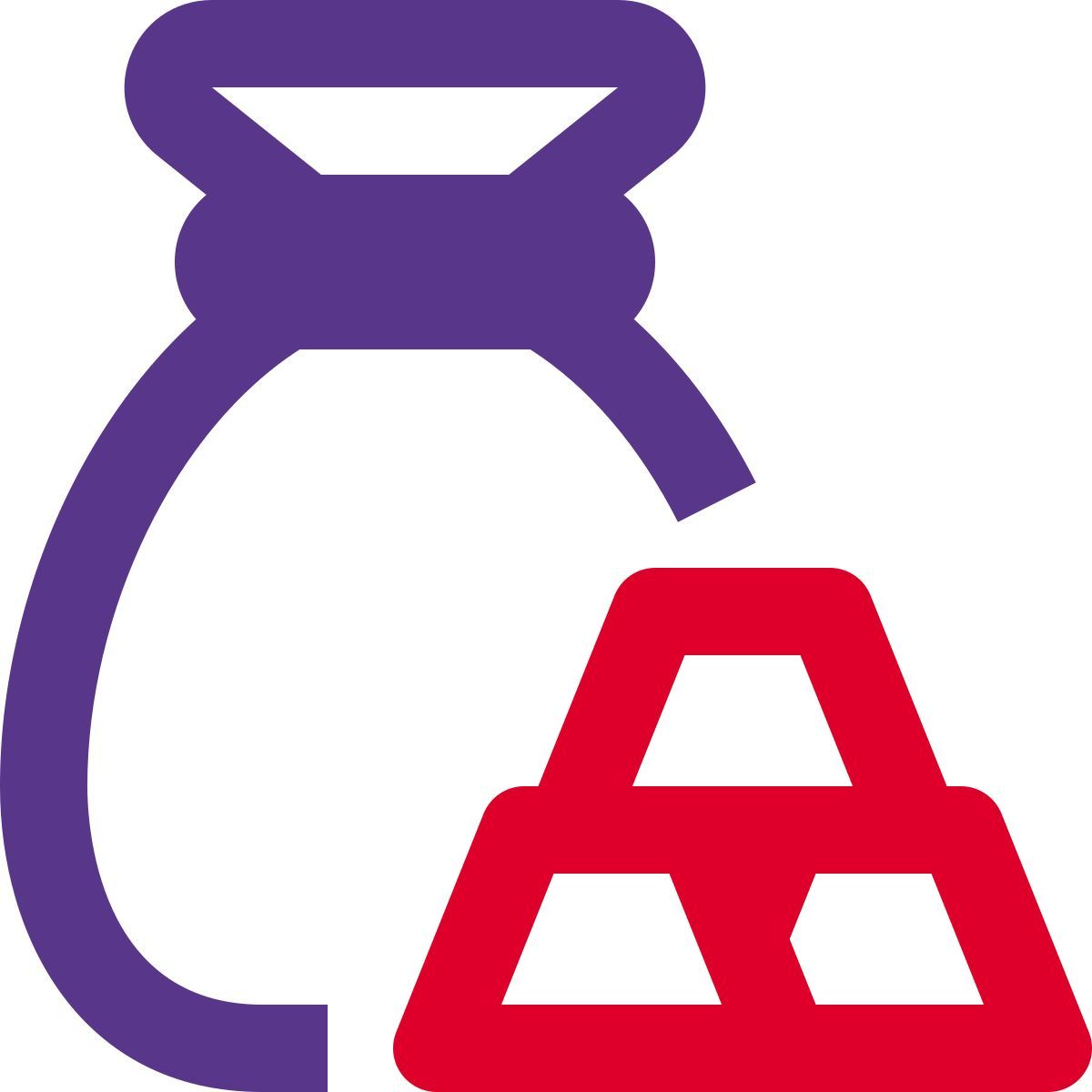 돈가방과 금괴 icon