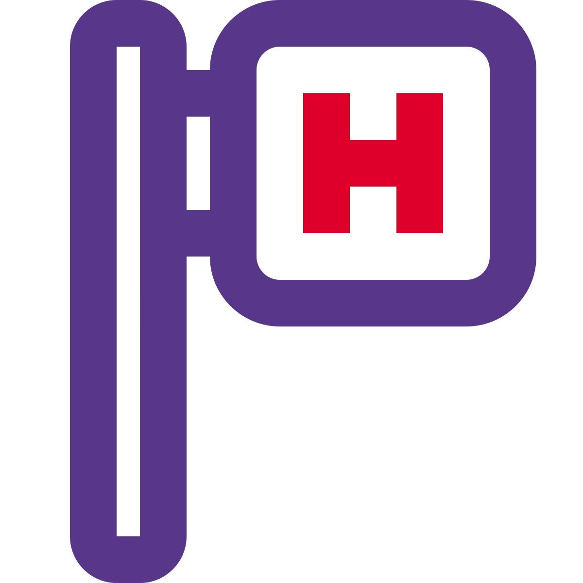 panneau d'hôpital icon