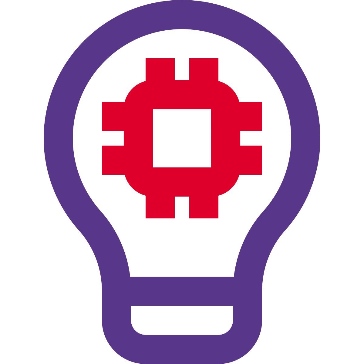 microprocessor idea icon