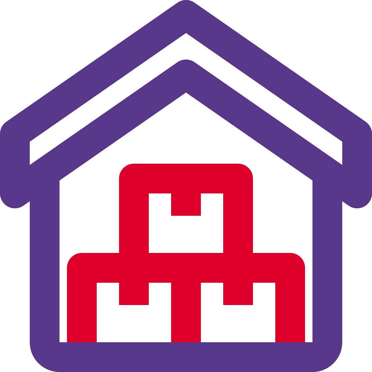 in house storage icon