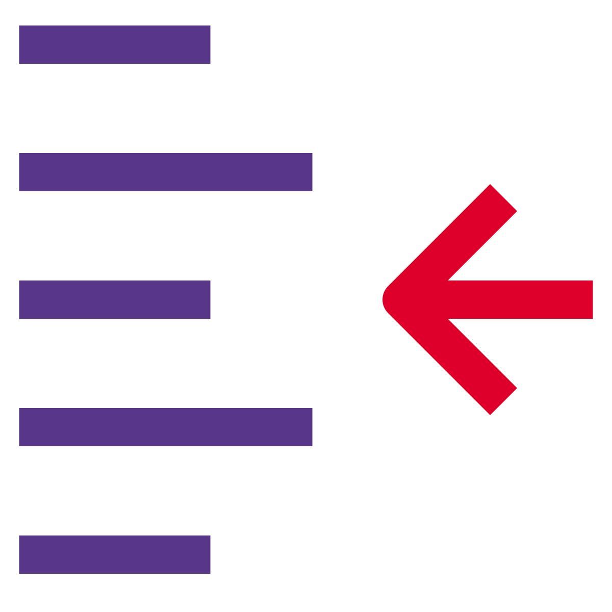 indent right shift arrow direction align format increase margin paragraph icon