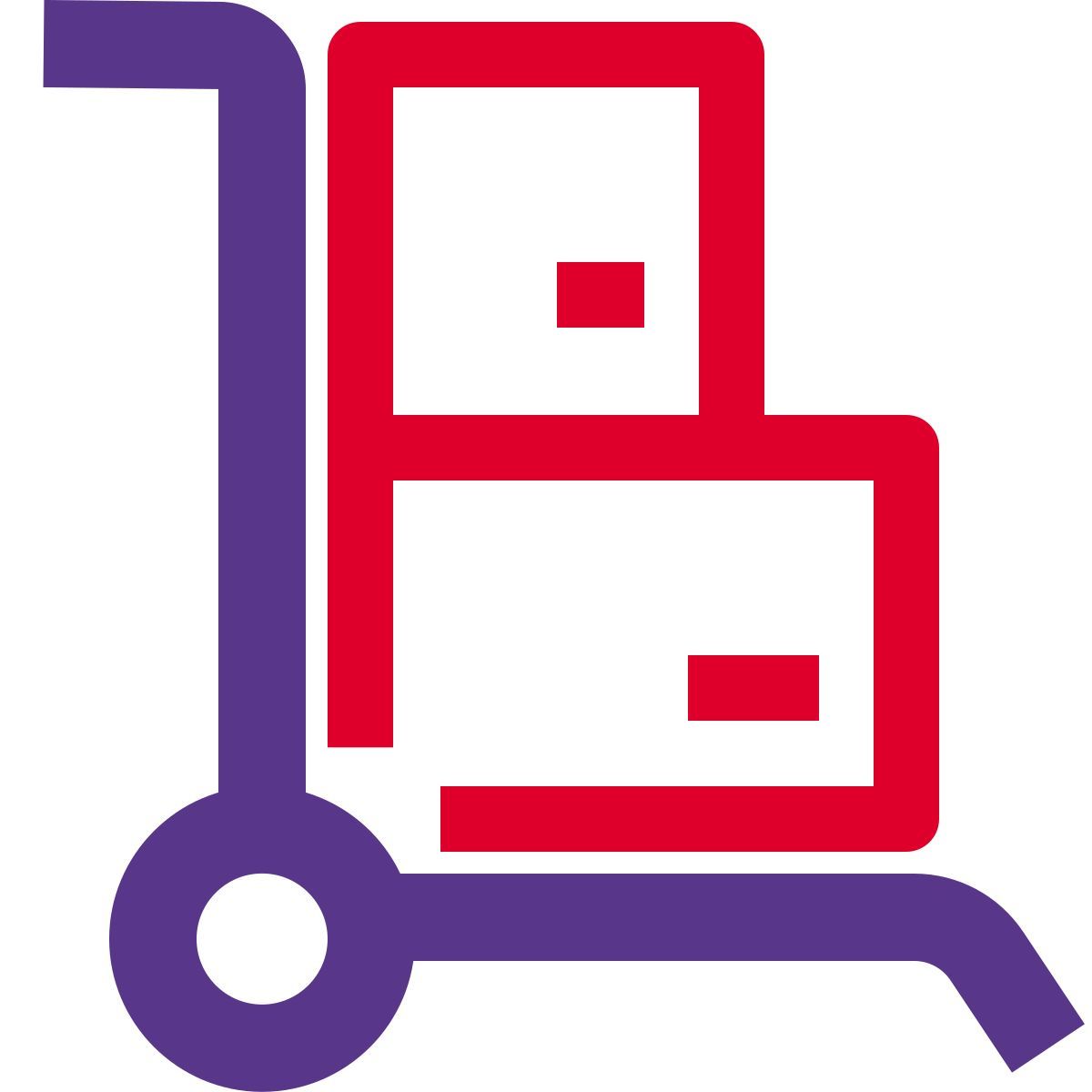 industrial dolly icon