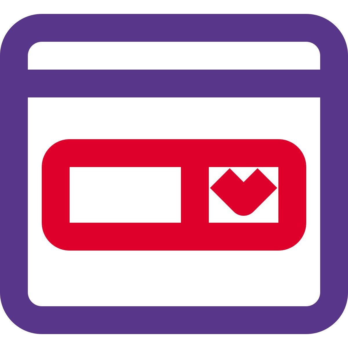 Dropdown Menu icon