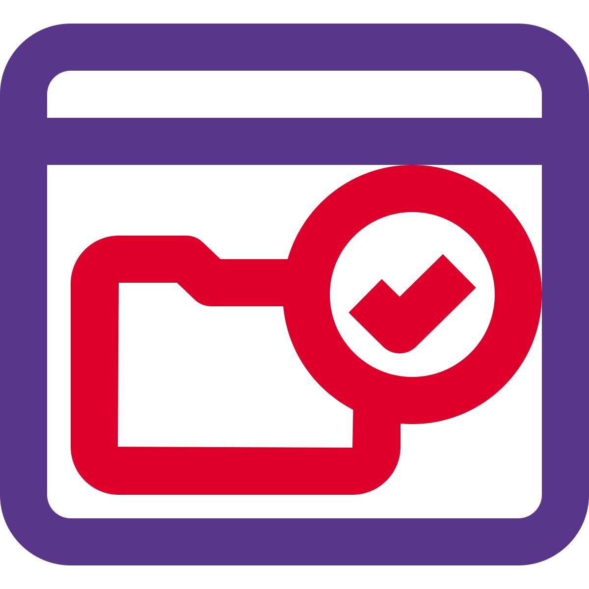 Verifizierter Ordner icon