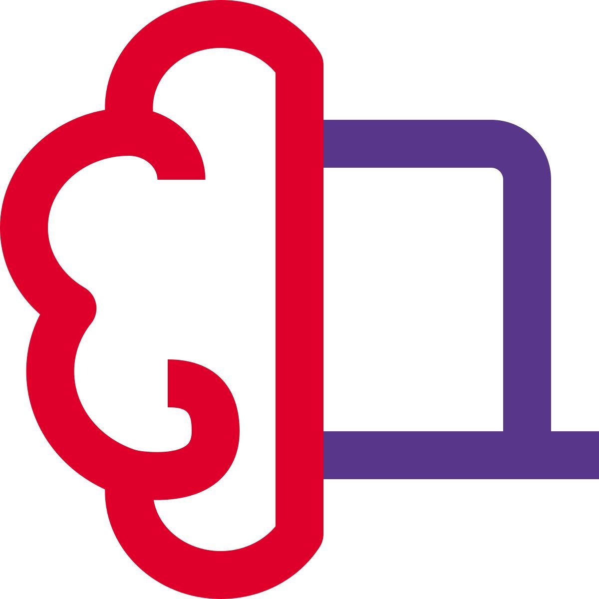 cérebro de laptop icon