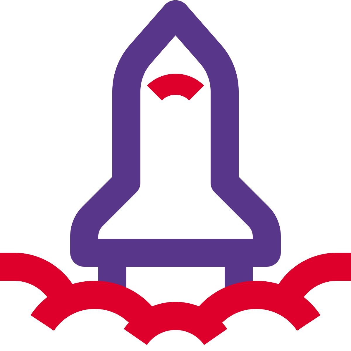 rocket launch icon