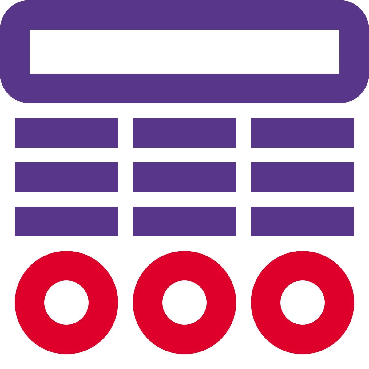 제목 및 내용 icon