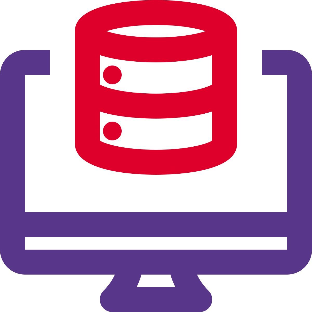 computer database icon