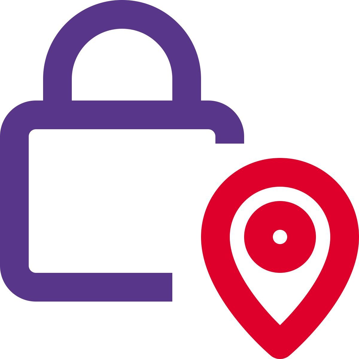 location privacy icon