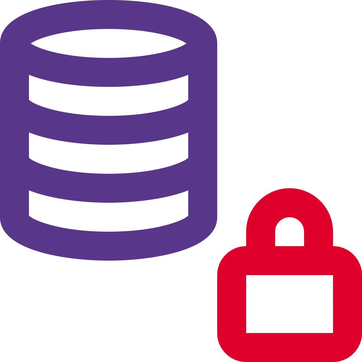 database sicuro icon