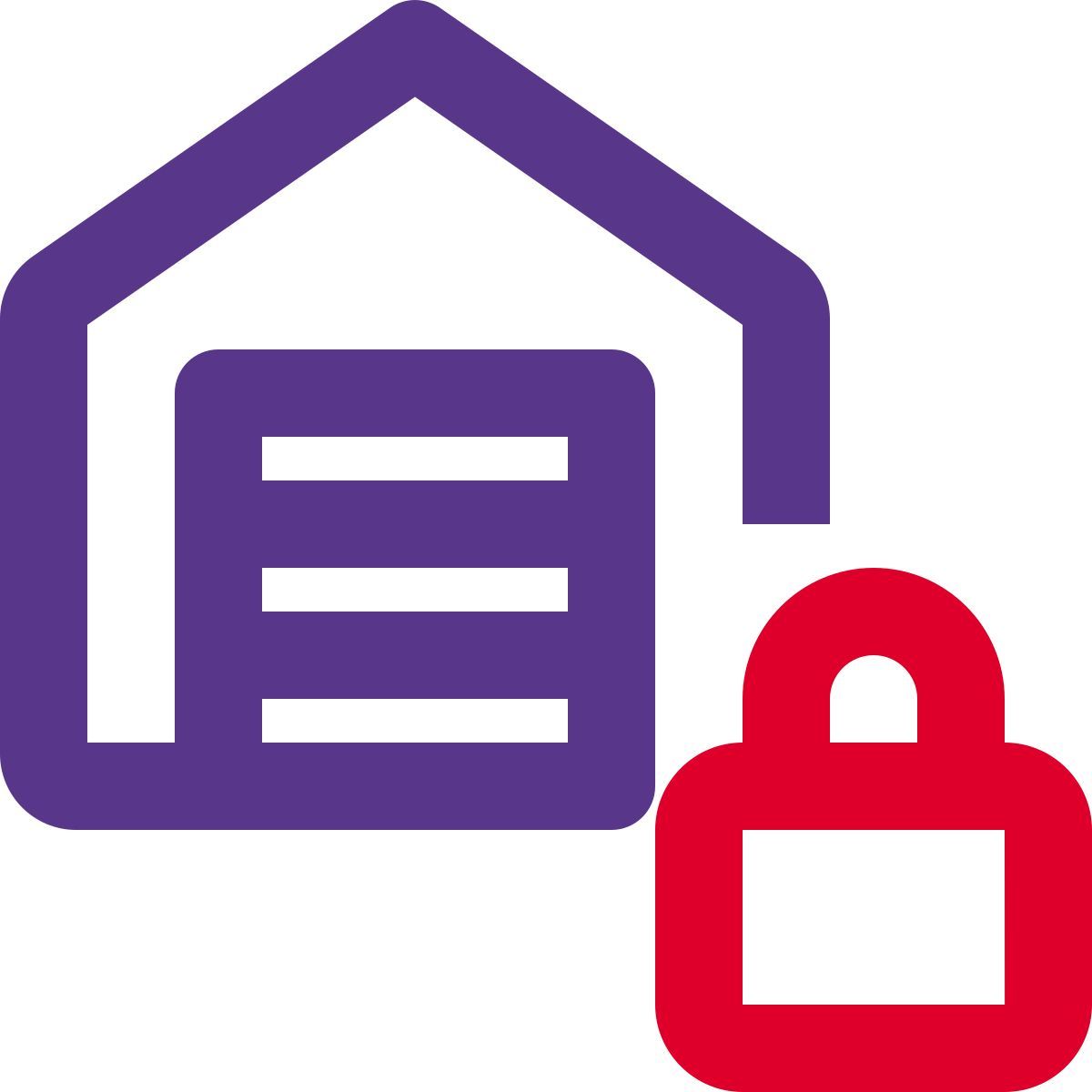 private warehouse icon